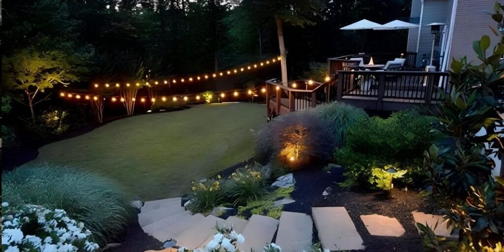 outdoor lighting installation contractor