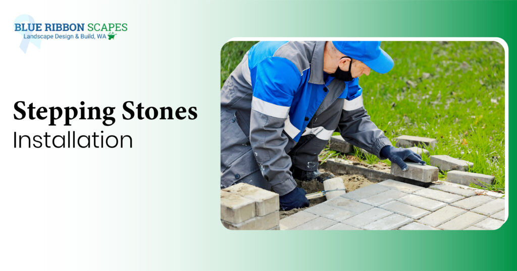 stepping stones installation contractor